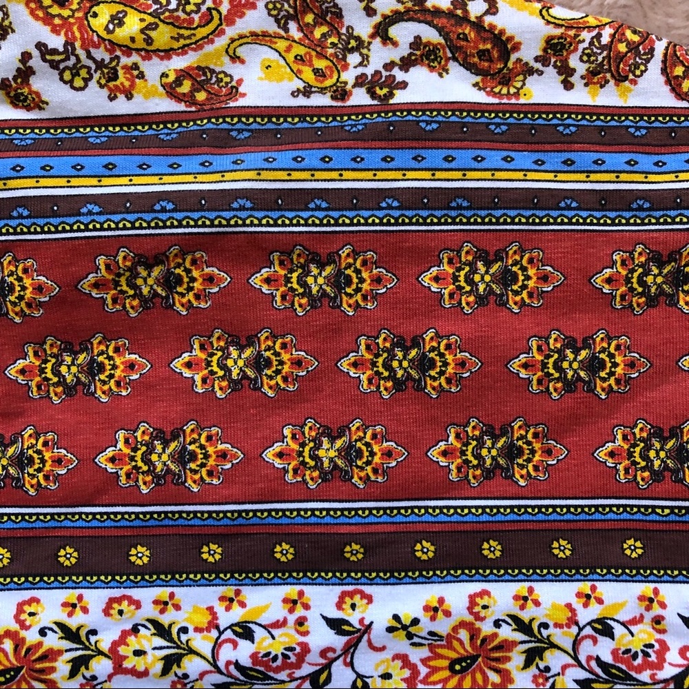 Pattern Tube Top - Picture 2 of 3